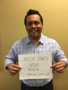 AMA Nick Jones