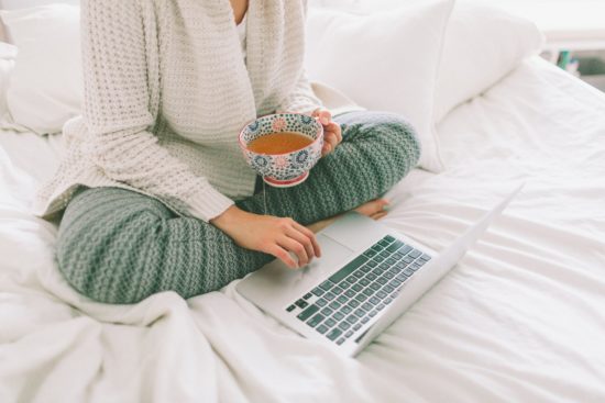 journaling from bed